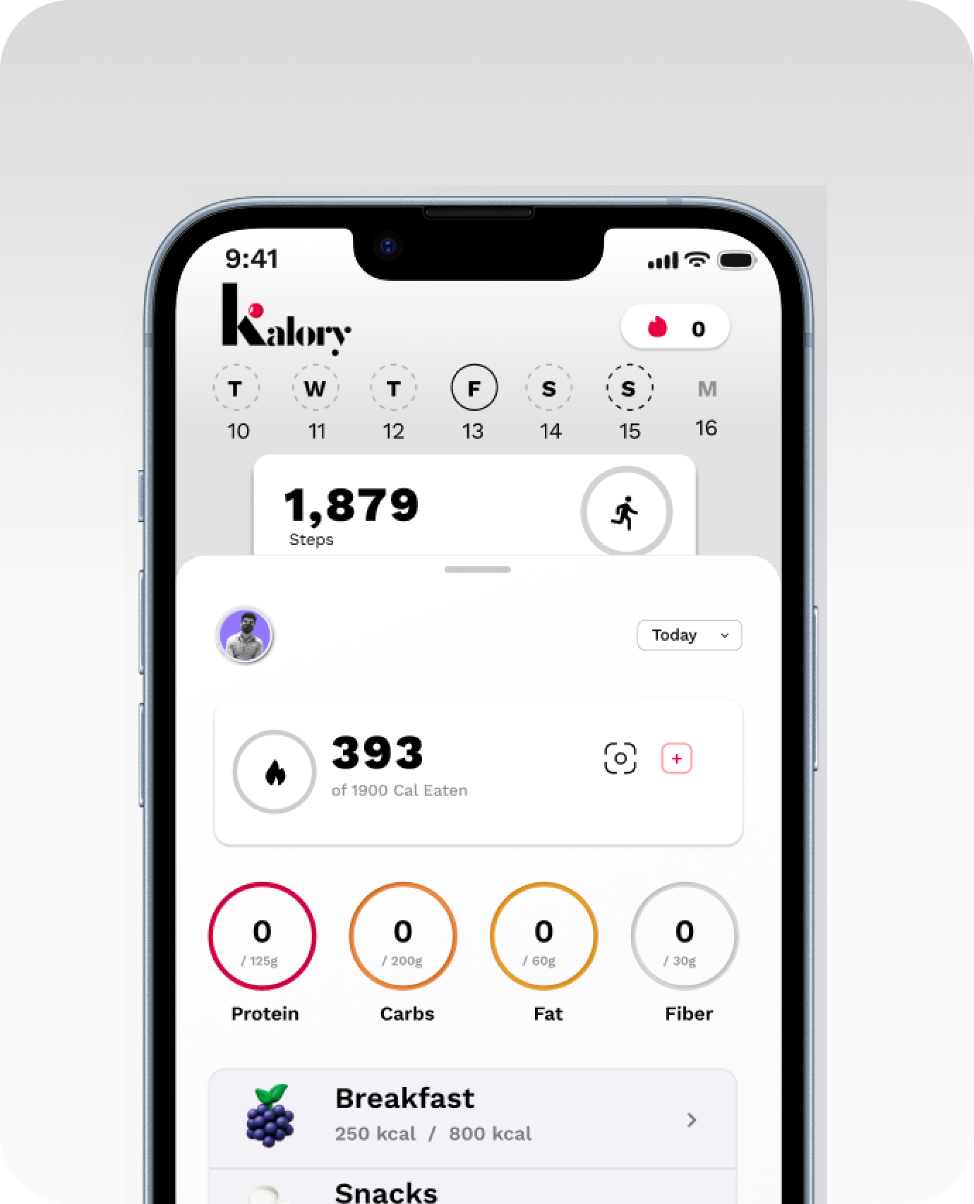 See Your Day <br> in 1 Simple <br> Dashboard.